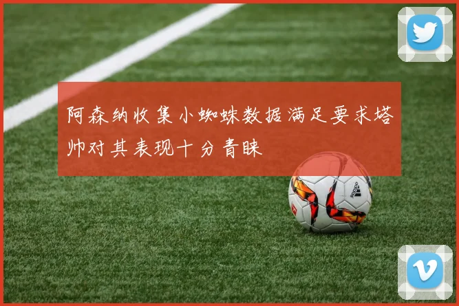 阿森纳收集小蜘蛛数据满足要求塔帅对其表现十分青睐